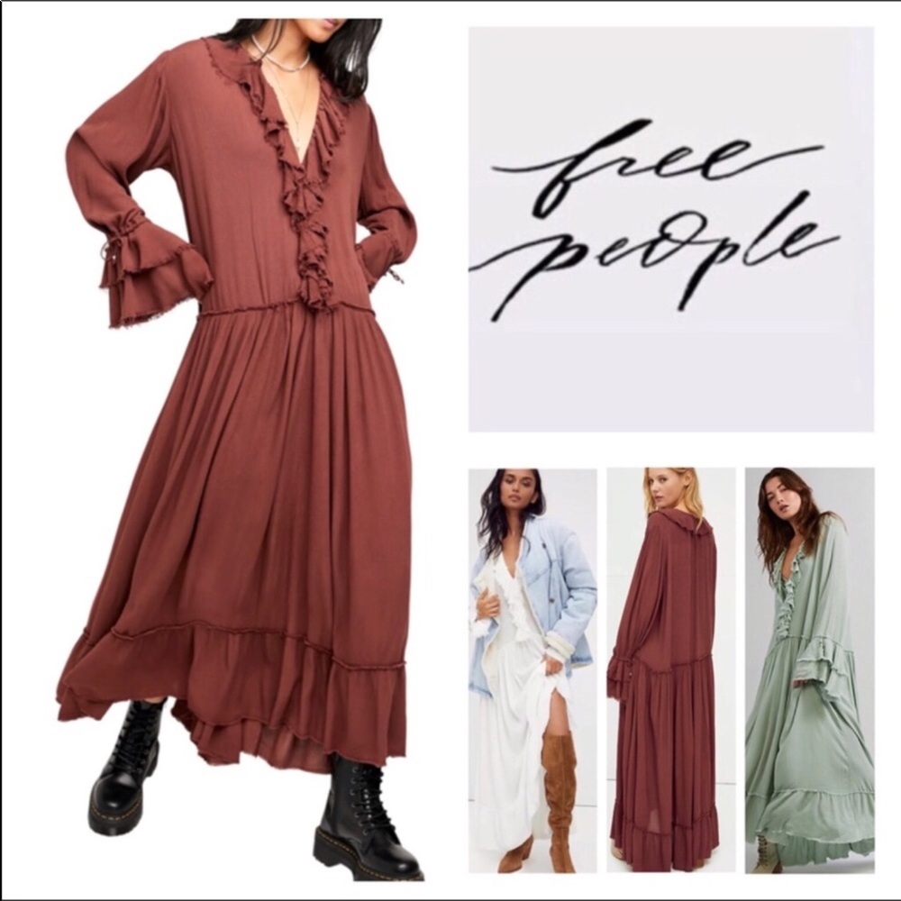 Free People Sweet Darlin Maxi Dress.  NWT.